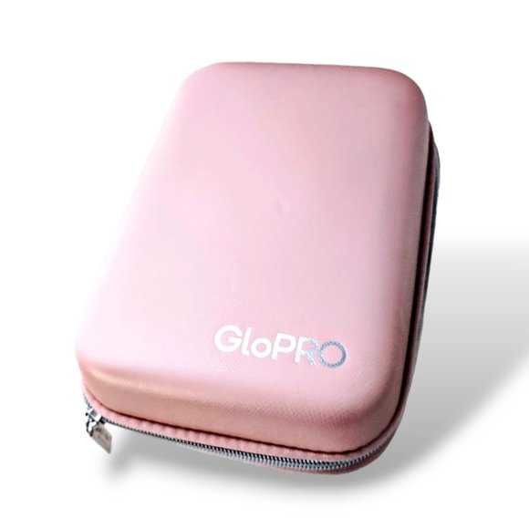 Beauty GloPRO at-home micro needling rejuvenation tool with a pink travel case - Picture 3 of 5